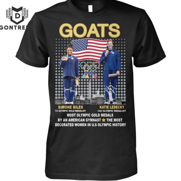 Goats Simone Biles – Katie Ledecky Signature Unisex T-Shirt