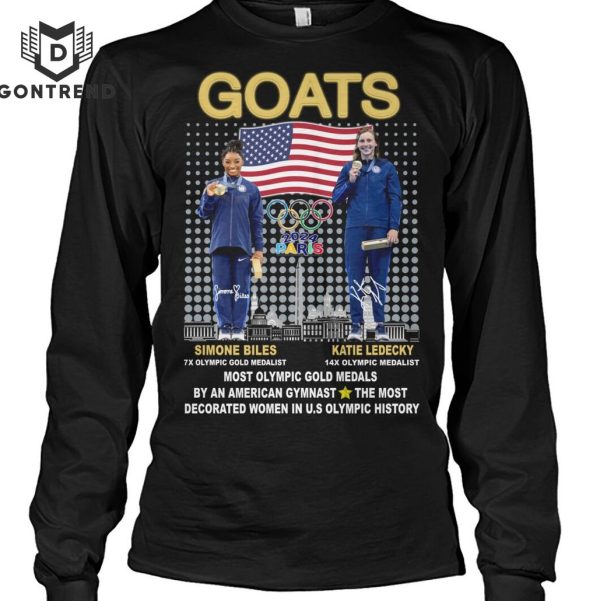 Goats Simone Biles – Katie Ledecky Signature Unisex T-Shirt