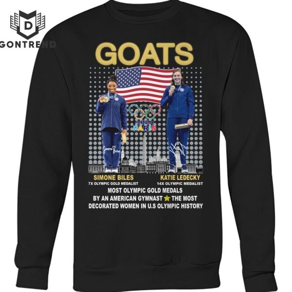 Goats Simone Biles – Katie Ledecky Signature Unisex T-Shirt