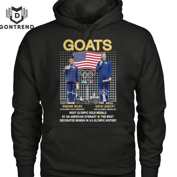 Goats Simone Biles – Katie Ledecky Signature Unisex T-Shirt