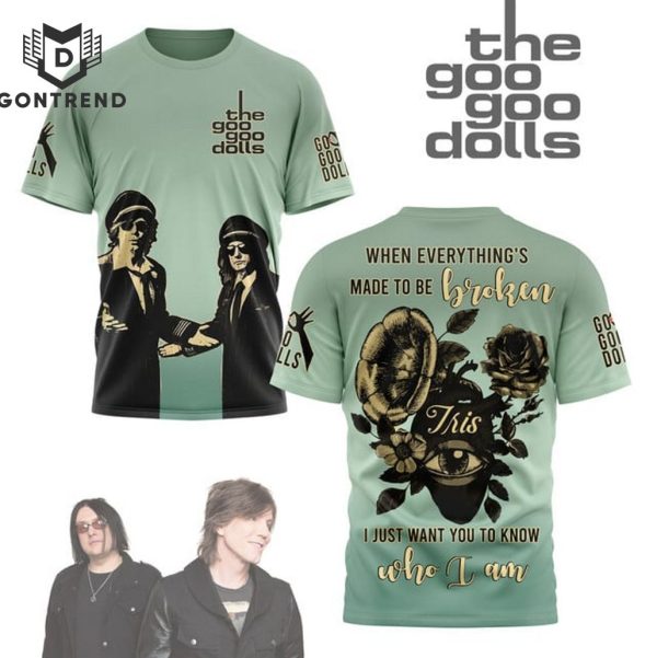 Goo Goo Dolls – When Everythings Made To Be Broken 3D T-Shirt