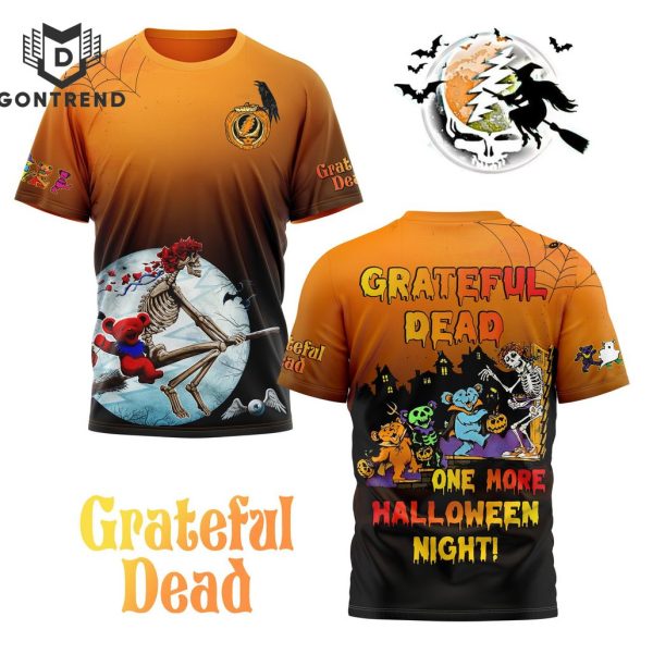 Grateful Dead – One More Halloween Night Design 3D T-Shirt