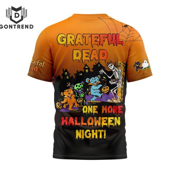 Grateful Dead – One More Halloween Night Design 3D T-Shirt