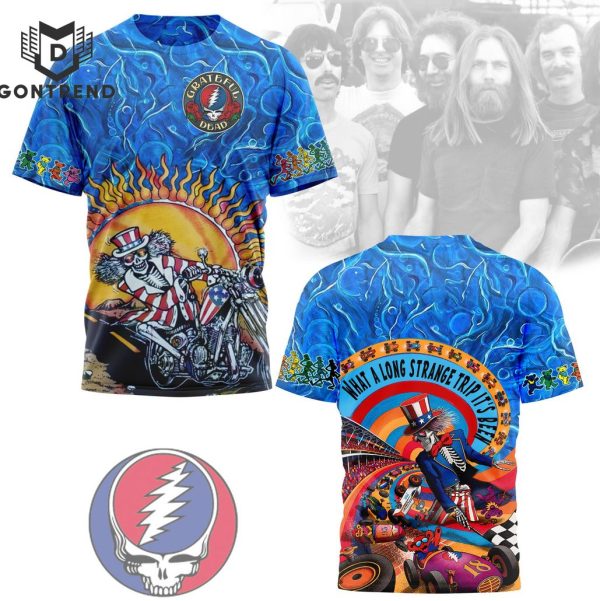 Grateful Dead – What A Long Strange Trip Its Been Design 3D T-Shirt