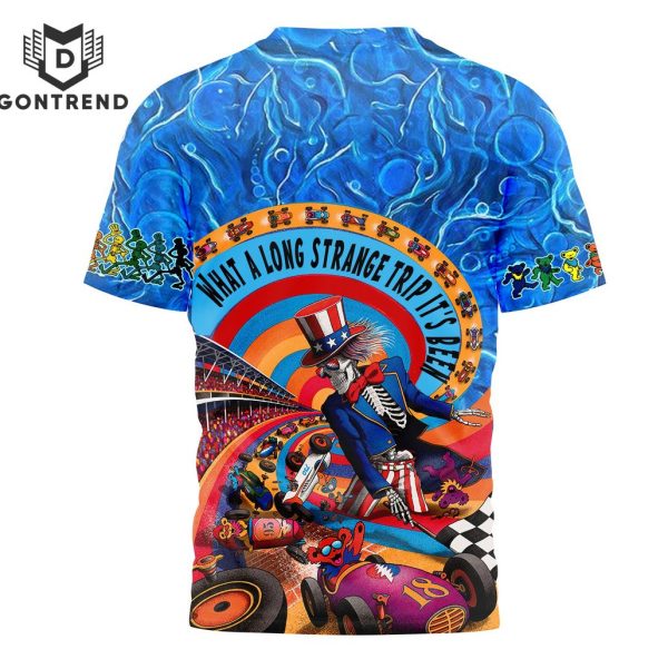 Grateful Dead – What A Long Strange Trip Its Been Design 3D T-Shirt