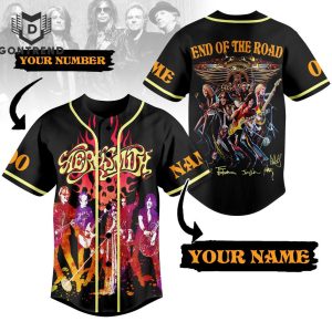 End Of An Era Peace Out 1970-2024 Aerosmith Signature Thank You For The Memeories 3D T-Shirt