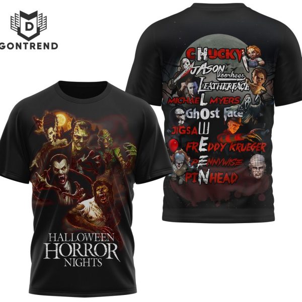 Halloween Horror Nights 3D T-Shirt