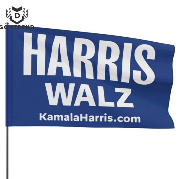 Harris Walz 24 Flag