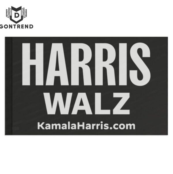 Harris Walz Black Flag