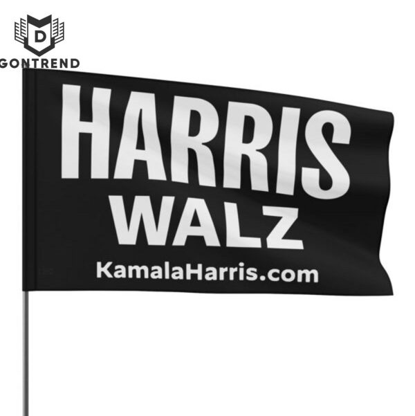 Harris Walz Black Flag