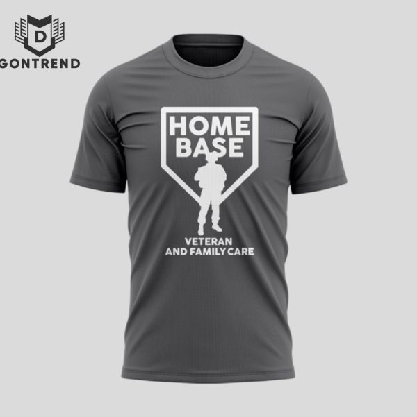 Home Base Boston Red Sox Design 3D T-Shirt