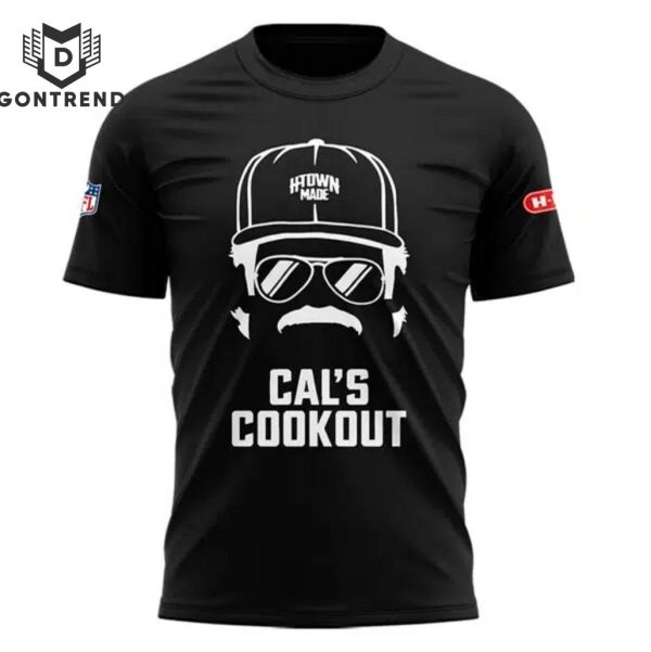 Houston Texans Cals Cookout 3D T-Shirt