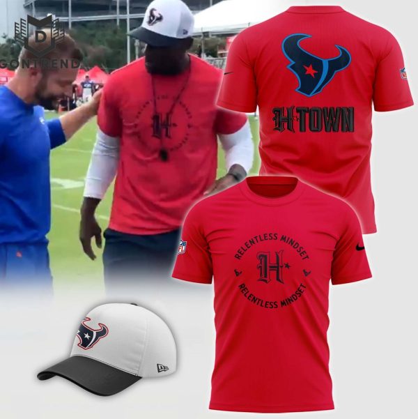 Houston Texans Relentless Mindset 3D T-Shirt