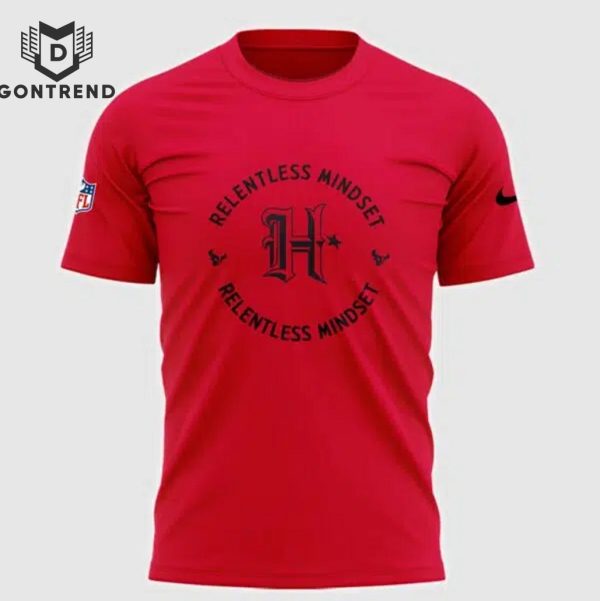 Houston Texans Relentless Mindset 3D T-Shirt