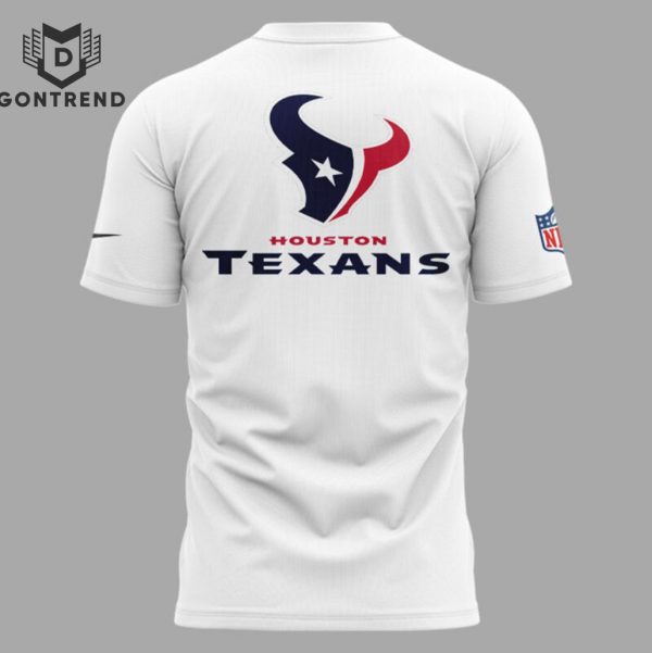 Houston Texans Relentless Mindset 3D T-Shirt – White