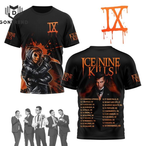 Ice Nine Kills Band Design 3D T-Shirt