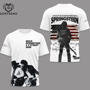 Bruce Springsteen – Tramps Like Us, Baby We Were Born To Run 3D T-Shirt