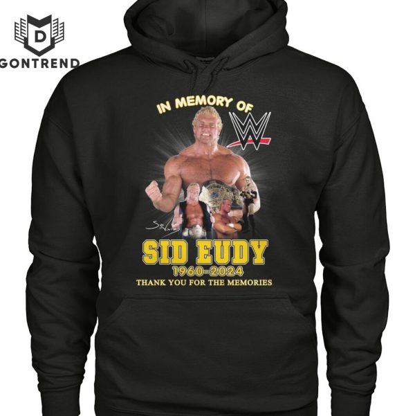 In Memory Of Sid Eudy 1960-2024 Signature Thank You For The Memories T-Shirt