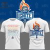 Arizona Rattlers Indoor Football League National Champions 2024 3D T-Shirt – White