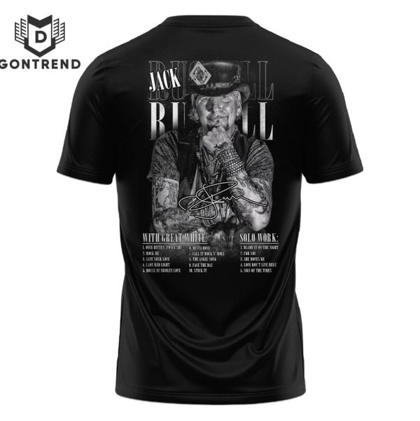 Jack Patrick Russell Thank You Fans Signature 3D T-Shirt