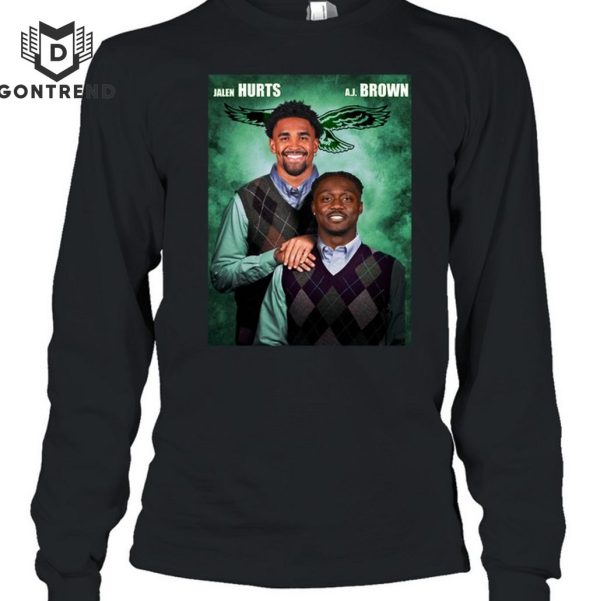 Jalen Hurts x  Aj Brown Philadelphia Eagles T-Shirt