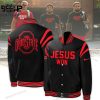 Jesus Won – Ohio State Buckeyes Baseball Jacket – Red