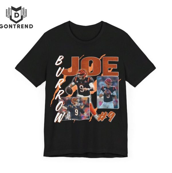 Joe Burrow Graphic Tee for Football Fan, Joey B Cincinnati Quarterback Shirt