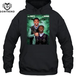 Jalen Hurts x  Aj Brown Philadelphia Eagles T-Shirt