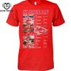 Las Vegas Raiders 65th Anniversary 1960-2024 Signature Thank You For The Memories Unisex T-Shirt