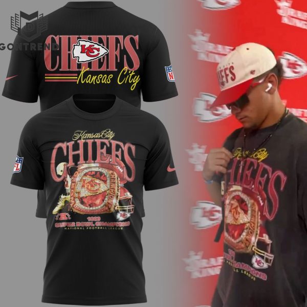 Kansas City Chiefs Super Bowl Champions National Football League 3D T-Shirt