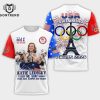 Olympic Paris 2024 Go USA – Snoop Dogg Design 3D T-Shirt