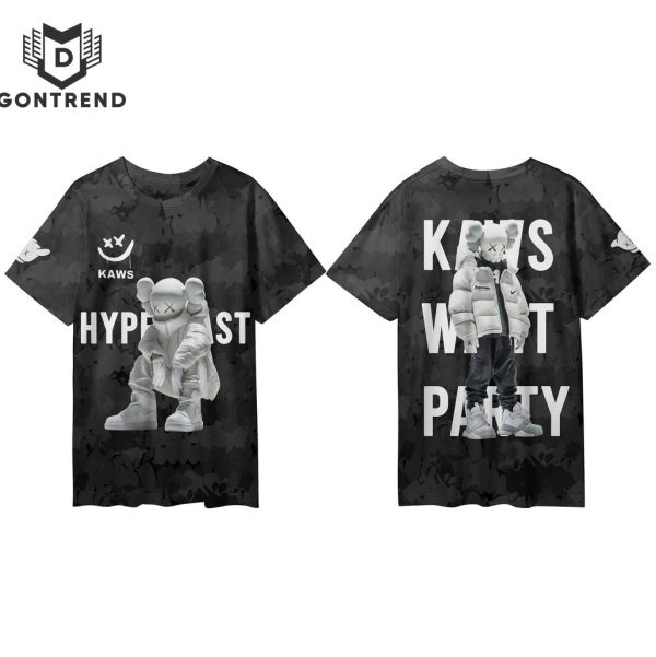 Kaws – What Party Design 3D T-Shirt