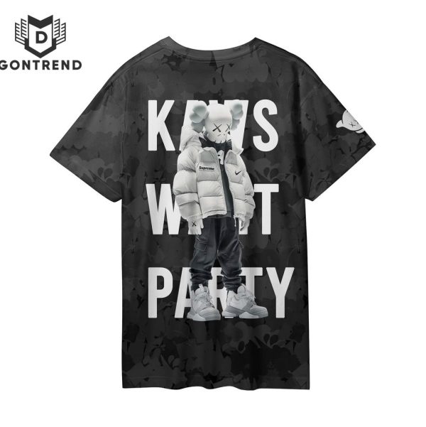 Kaws – What Party Design 3D T-Shirt