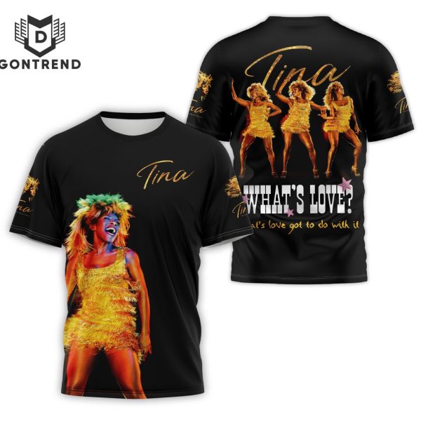 Kygo, Tina Turner – Whats Love Got to Do with It 3D T-Shirt