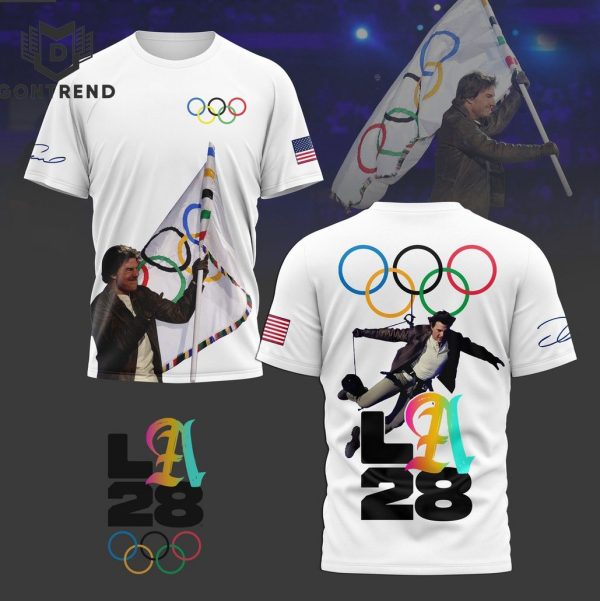 La28 Touts Authentically Los Angeles Olympics – Tom Cruise Design 3D T-Shirt