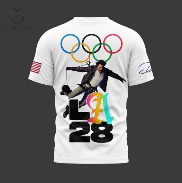 La28 Touts Authentically Los Angeles Olympics – Tom Cruise Design 3D T-Shirt