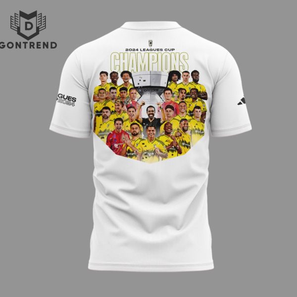 Leagues Cup Champions 2024 Columbus Crew 3D T-Shirt