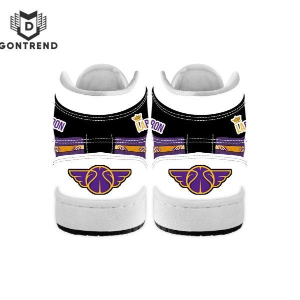 Lebron James Los Angeles Lakers Air Jordan 1 High Top