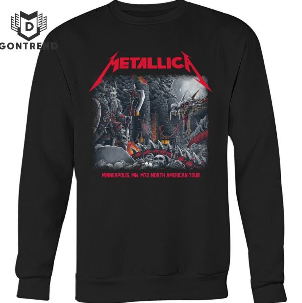 Metallica Minneapolis, MN M72 North American Tour T-Shirt