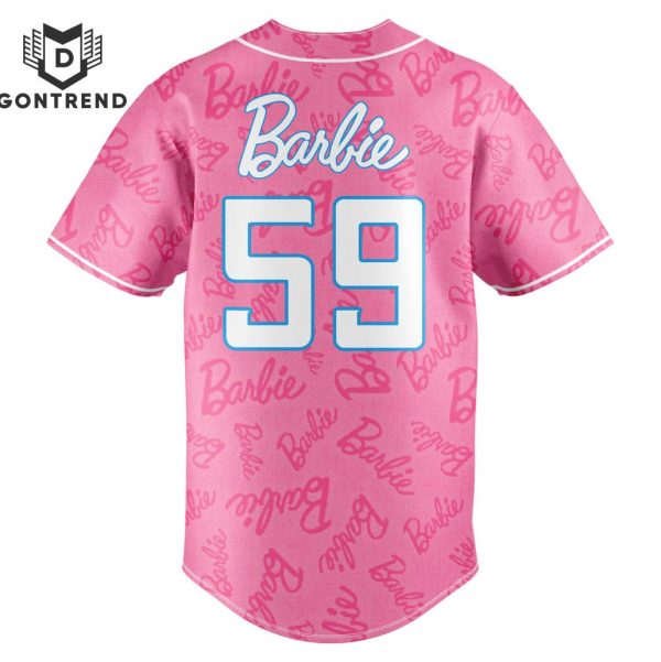 Miami Marlins x BARBIE NIGHT 2024 Baseball Jersey