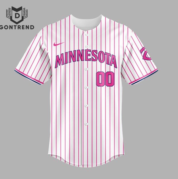 Minnesota Twins x Barbie Game Day On Sept.1 Baseball Jersey