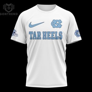 North Carolina Tar Heels Football Go Heels 3D T-Shirt