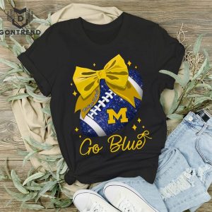 Michigan Wolverines Football Go Blue T-Shirt