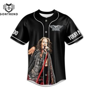 Aerosmith 1970-2024 Thank You For The Memories Baseball Jersey