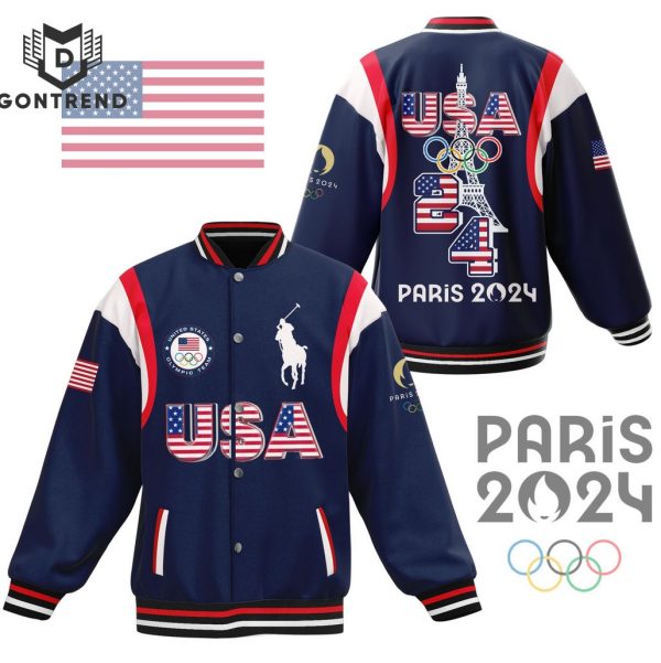 Olympic 2024 Team USA Baseball Jacket