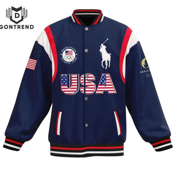 Olympic 2024 Team USA Baseball Jacket