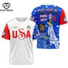 Olympic Paris 2024 Team Australia Design 3D T-Shirt