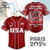 Olympic Paris 2024 Team Australia Design Baseball Jersey