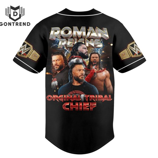 OTC Roman Reigns Orginal Tribal Chief Design Baseball Jersey