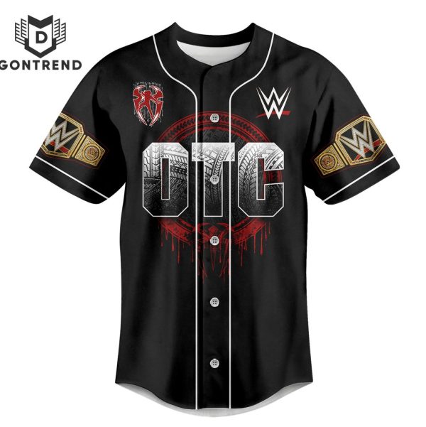 OTC Roman Reigns Orginal Tribal Chief Design Baseball Jersey